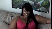 Cute ebony  BBW hotties like to talk on the camera after shooting